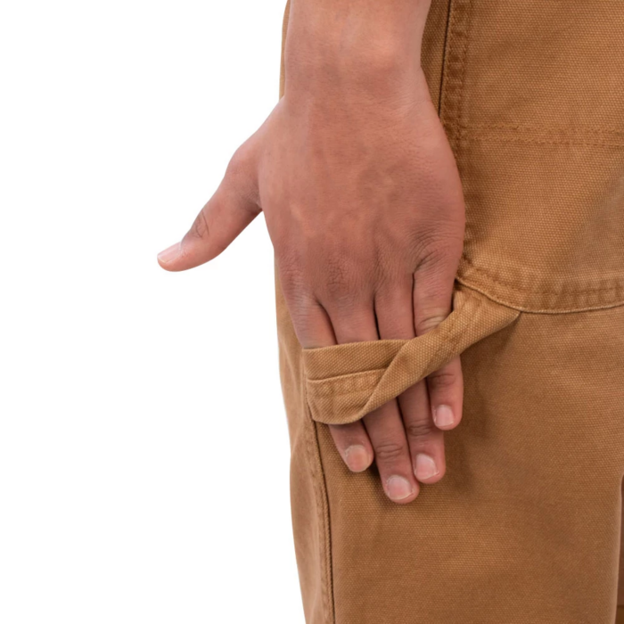 DICKIES DUCK CANVAS CARPENTER PANT SW BROWN DUCK - Image 4