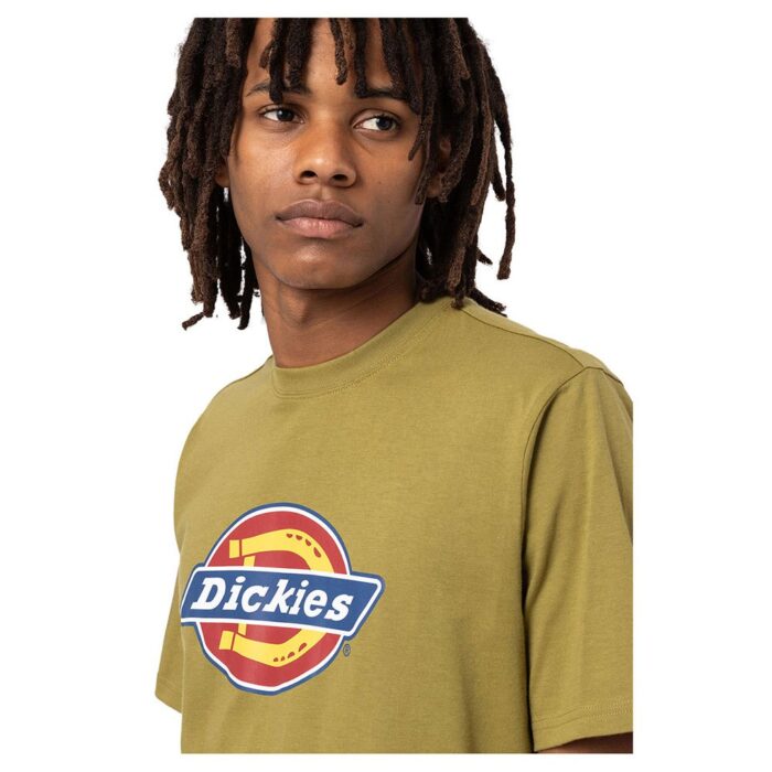 DICKIES ICON LOGO T-SHIRT GREEN MOSS - Image 3