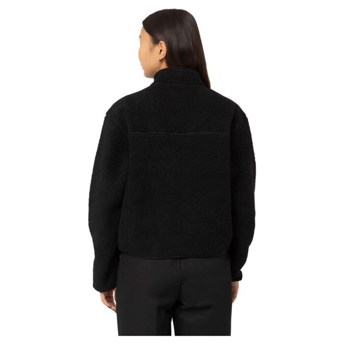 DICKIES MOUNT HOPE WOMEN ZIP FLEECE BLACK - Image 2