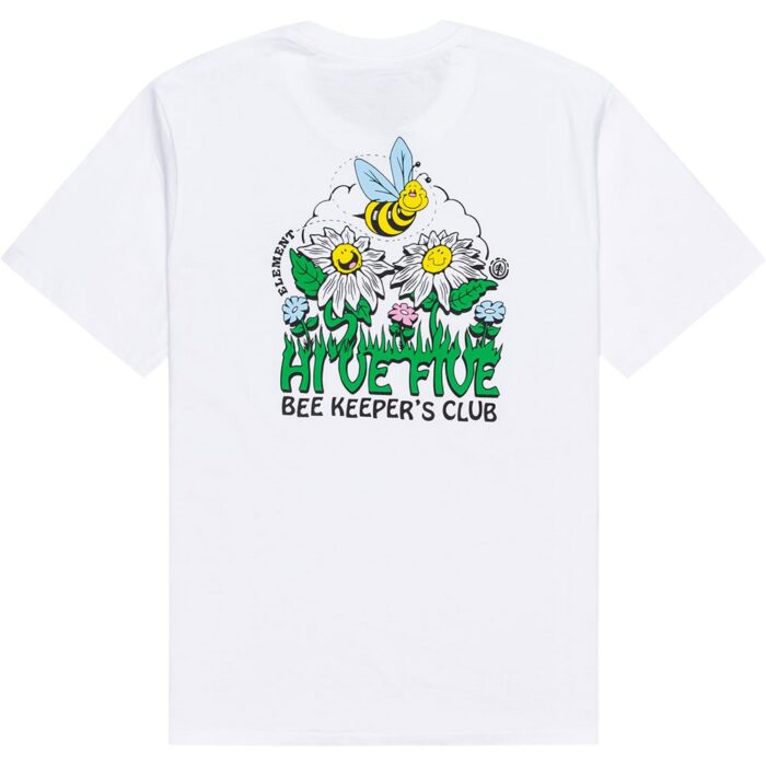 ELEMENT HI VE FIVE T-SHIRT OPTIC WHITE - Image 2