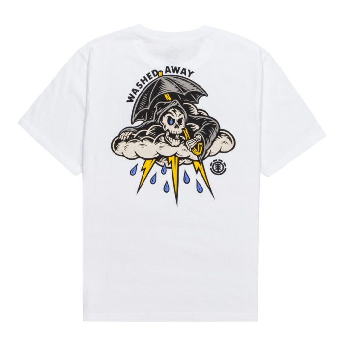 ELEMENT X TIMBER SUMMON T-SHIRT OPTIC WHITE - Image 2