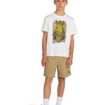 ELEMENT X TIMBER YOUTH HORNED T-SHIRT EGRET - Image 6
