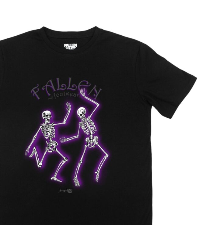FALLEN DEATH DANCE T-SHIRT BLACK - Image 2