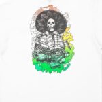 FALLEN RANCHERO T-SHIRT WHITE RASTA - Image 4