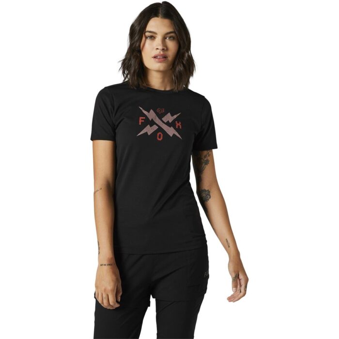 FOX CALIBRATED W TECH T-SHIRT BLACK - Image 2
