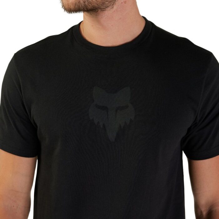 FOX HEAD PREMIUM T-SHIRT BLACK BLACK - Image 3