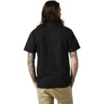 FOX PINNACLE PREMIUM T-SHIRT BLACK WHITE - Image 2
