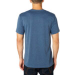 FOX PLANNED OUT TECH T-SHIRT HEATHER NAVY - Image 4