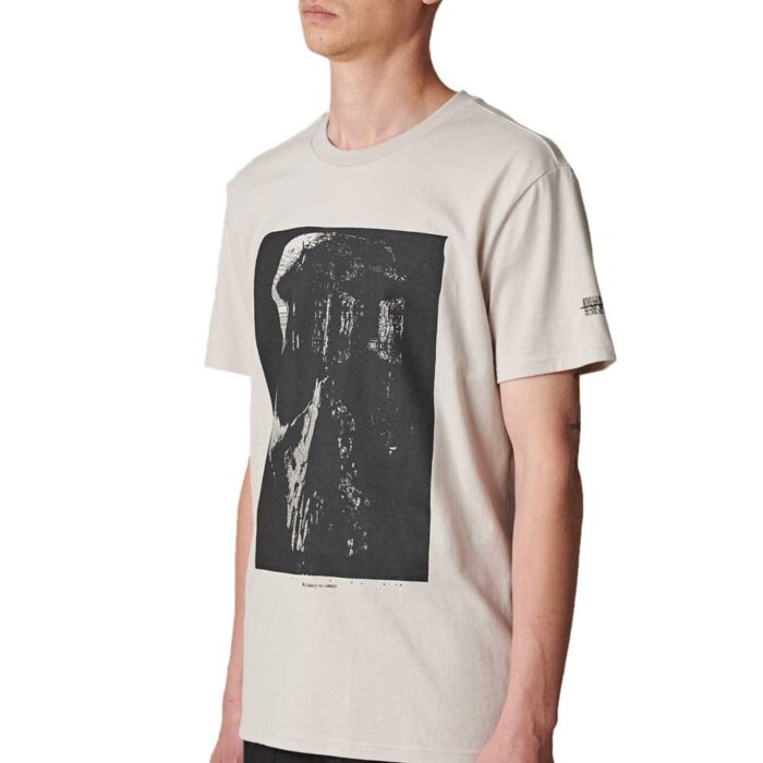 GLOBE REFUSE SKULL T-SHIRT MUSHROOM - Image 2