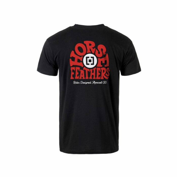 HORSEFEATHERS BUNCH T-SHIRT BLACK - Image 4