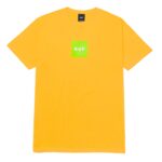 HUF ESSENTIALS BOX LOGO T-SHIRT LEMON YELLOW