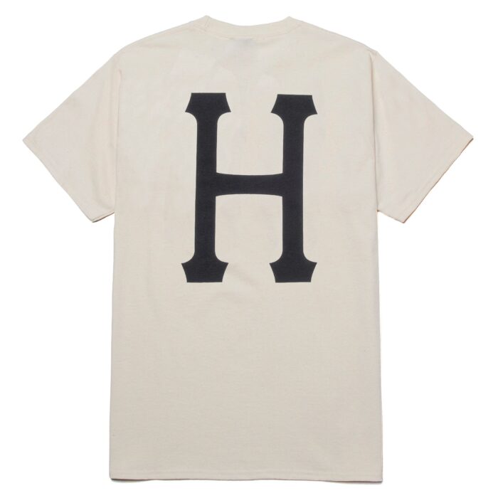 HUF ESSENTIALS CLASSIC H T-SHIRT NATURAL - Image 2