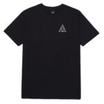 HUF ESSENTIALS TRIPLE TRIANGLE T-SHIRT BLACK