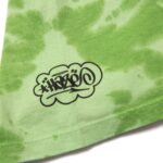 HUF HAZE BRUSH TIE DYE T-SHIRT LIME - Image 4