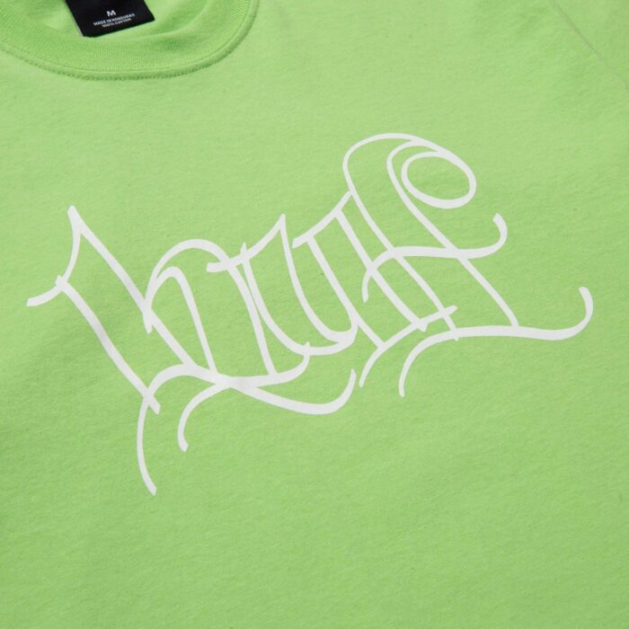 HUF HAZE HANDSTYLE 2 T-SHIRT LIME - Image 2