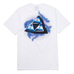 HUF STORM TRIPLE TRIANGLE T-SHIRT WHITE - Image 2