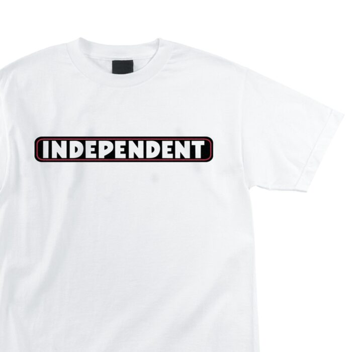 INDEPENDENT BAR LOGO T-SHIRT WHITE - Image 2