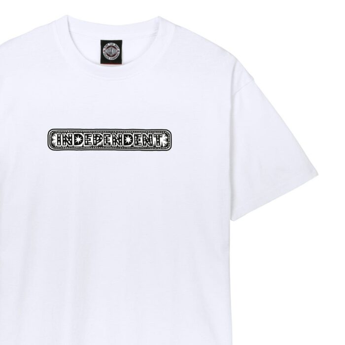 INDEPENDENT HUSKY REVOLVE T-SHIRT WHITE - Image 3