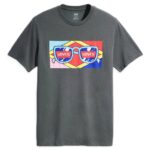 LEVI’S® CLASSIC GRAPHIC T-SHIRT ARCHIVE BATWING GLASSES BLACK OYSTER BLACK