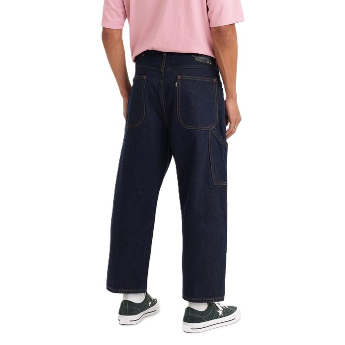 LEVI’S® SKATEBOARDING CROPPED CARPENTER JEAN BLUE - Image 2