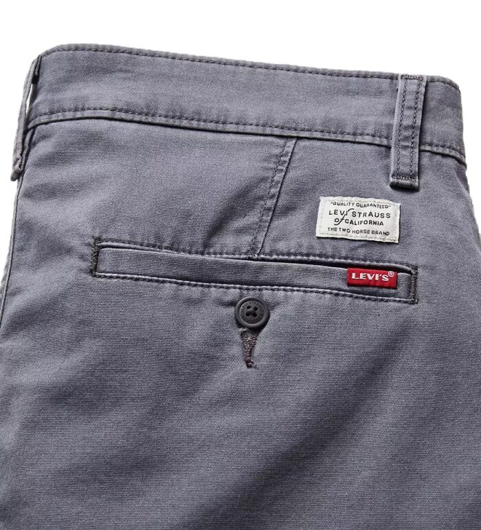 LEVI’S® XX CHINO TAPER SHORT PERISCOPE STRETCH CANVAS GREY - Image 5