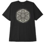 OBEY MANDALA SUSTAINABLE T-SHIRT BLACK