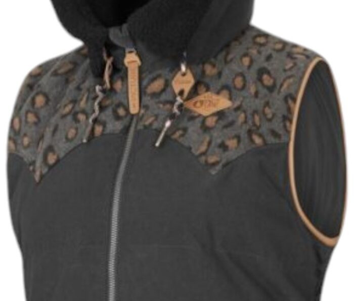 PICTURE HOLLY VEST JACKET BLACK - Image 3