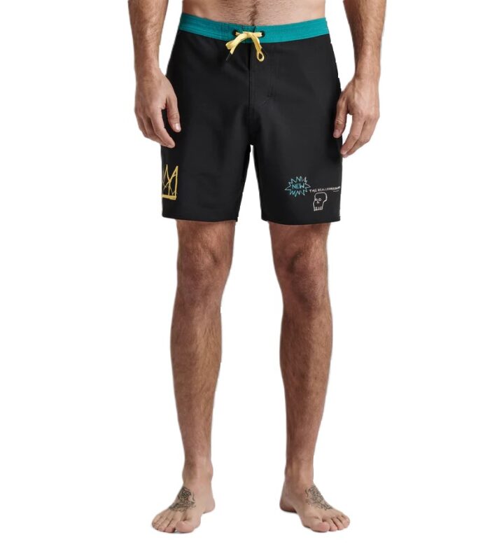 ROARK CHILLER 17 BOARDSHORT BASQUIAT BLACK - Image 3