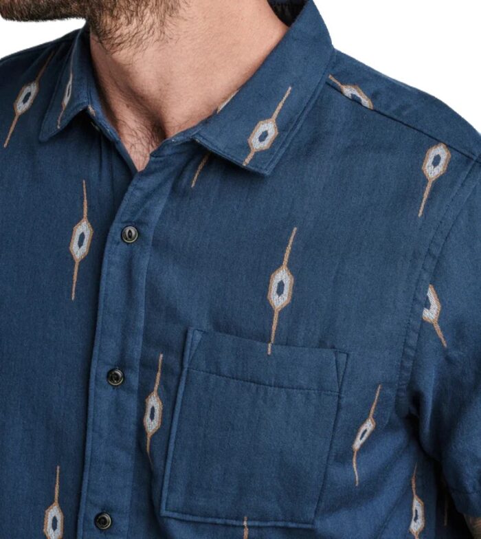 ROARK JOURNEY SHIRT CASTAGNO NANNAI BLUE - Image 6