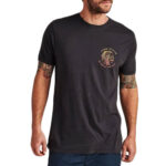 ROARK HOBO NICKEL T-SHIRT BLACK