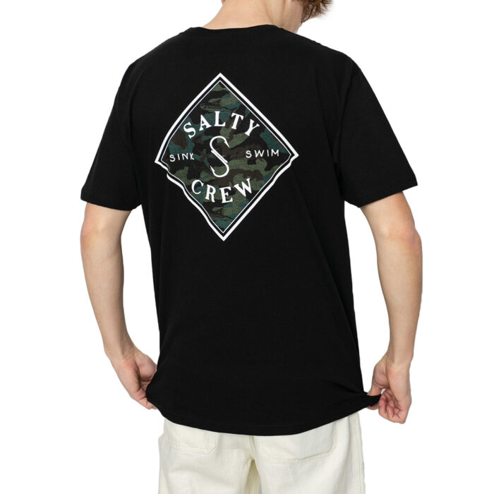 SALTY CREW TIPPET DECOY T-SHIRT BLACK - Image 2