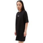 VANS CENTER VEE T-SHIRT DRESS BLACK
