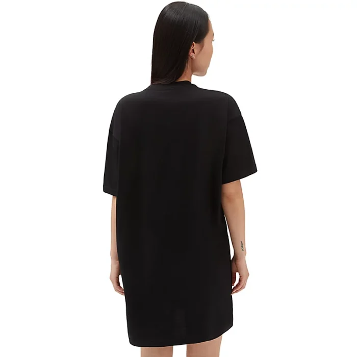 VANS CENTER VEE T-SHIRT DRESS BLACK - Image 2