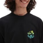 VANS CLASSIC MINI DUAL PALM T-SHIRT BLACK WATERFALL - Image 3