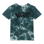 VANS CLOUD WASH LOGO CREW T-SHIRT BLUE - Image 3