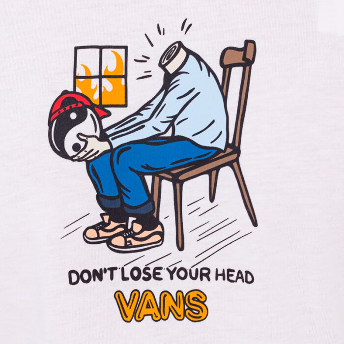 VANS DONT LOSE T-SHIRT WHITE - Image 2