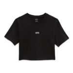 VANS FLYING V CROP CREW SPORT T-SHIRT BLACK - Image 5