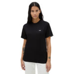VANS LEFT CHEST LOGO T-SHIRT BLACK WHITE - Image 5
