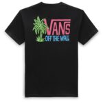 VANS PALM LINES T-SHIRT BLACK - Image 2