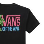 VANS PALM LINES T-SHIRT BLACK - Image 3