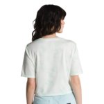 VANS PSYCHEDELIC EYE PRINT CROP T-SHIRT CLEARLY AQUA - Image 2