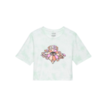 VANS PSYCHEDELIC EYE PRINT CROP T-SHIRT CLEARLY AQUA - Image 4