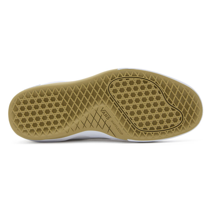 VANS WAYVEE SHOES LEATHER TAN WHITE - Image 5