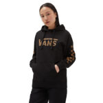 VANS WYLD TANGLE ANIMAL BFF HOODIE BLACK