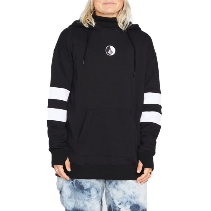 VOLCOM BANDED HOODIE BLACK - Image 3
