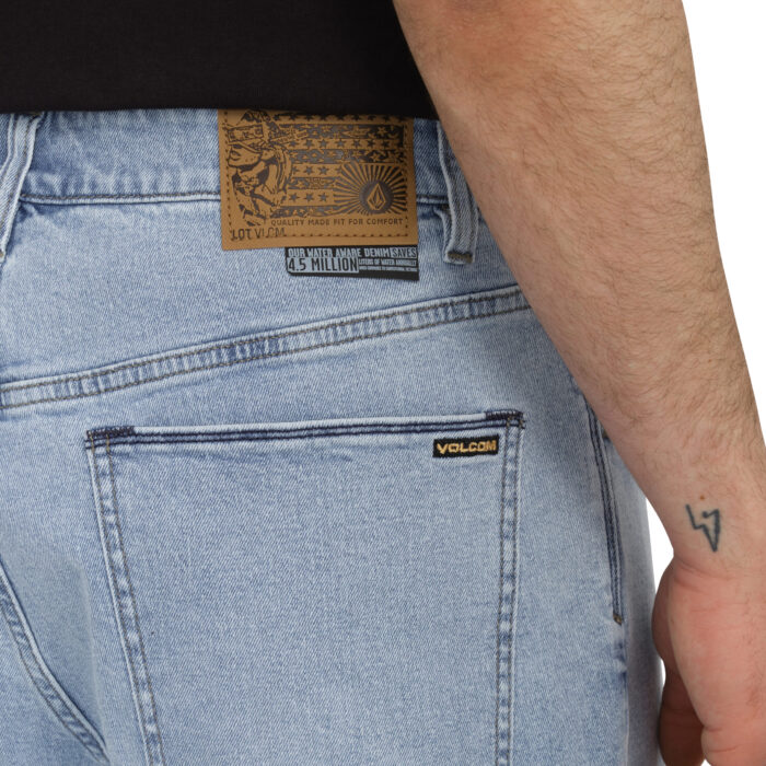VOLCOM BILLOW DENIM DESERT DIRT INDIGO - Image 5