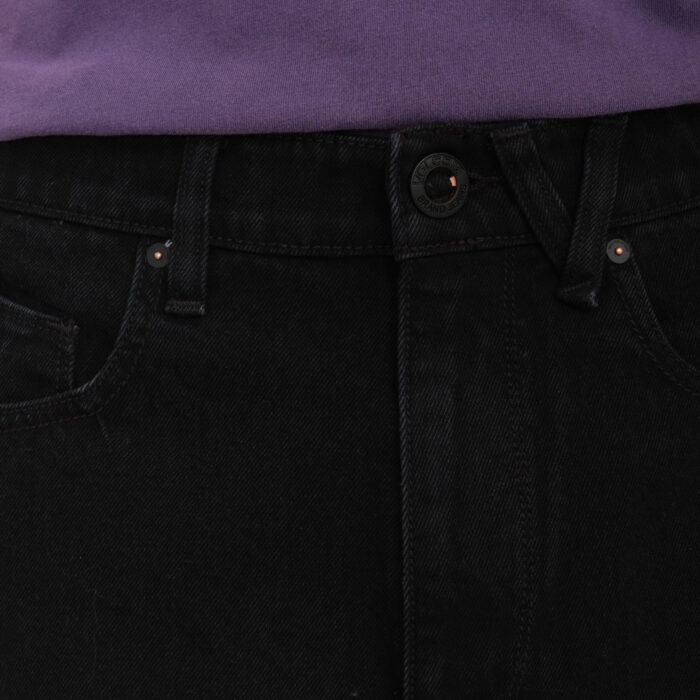 VOLCOM BILLOW DENIM SHORT BLACK - Image 5