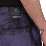 VOLCOM BILLOW DENIM SHORT DEEP PURPLE - Image 4