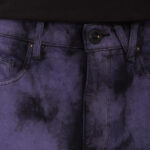 VOLCOM BILLOW DENIM SHORT DEEP PURPLE - Image 5