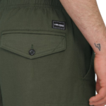 VOLCOM BILLOW TAPERED CARGO TROUSERS SQUADRON GREEN - Image 5